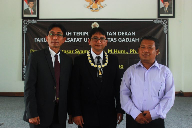 Fakultas Filsafat UGM Resmi Miliki Pemimpin Baru